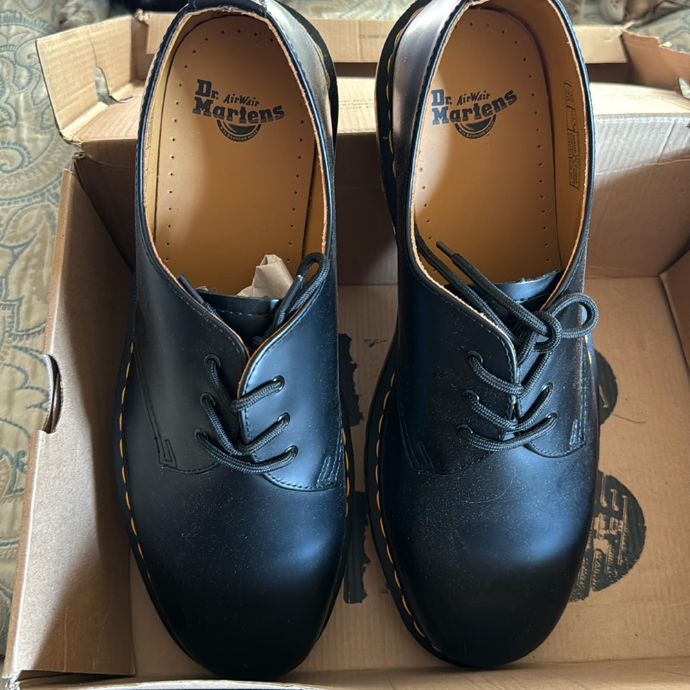 Dr Martens 1461 low smooth black US Men’s 14 UK 13